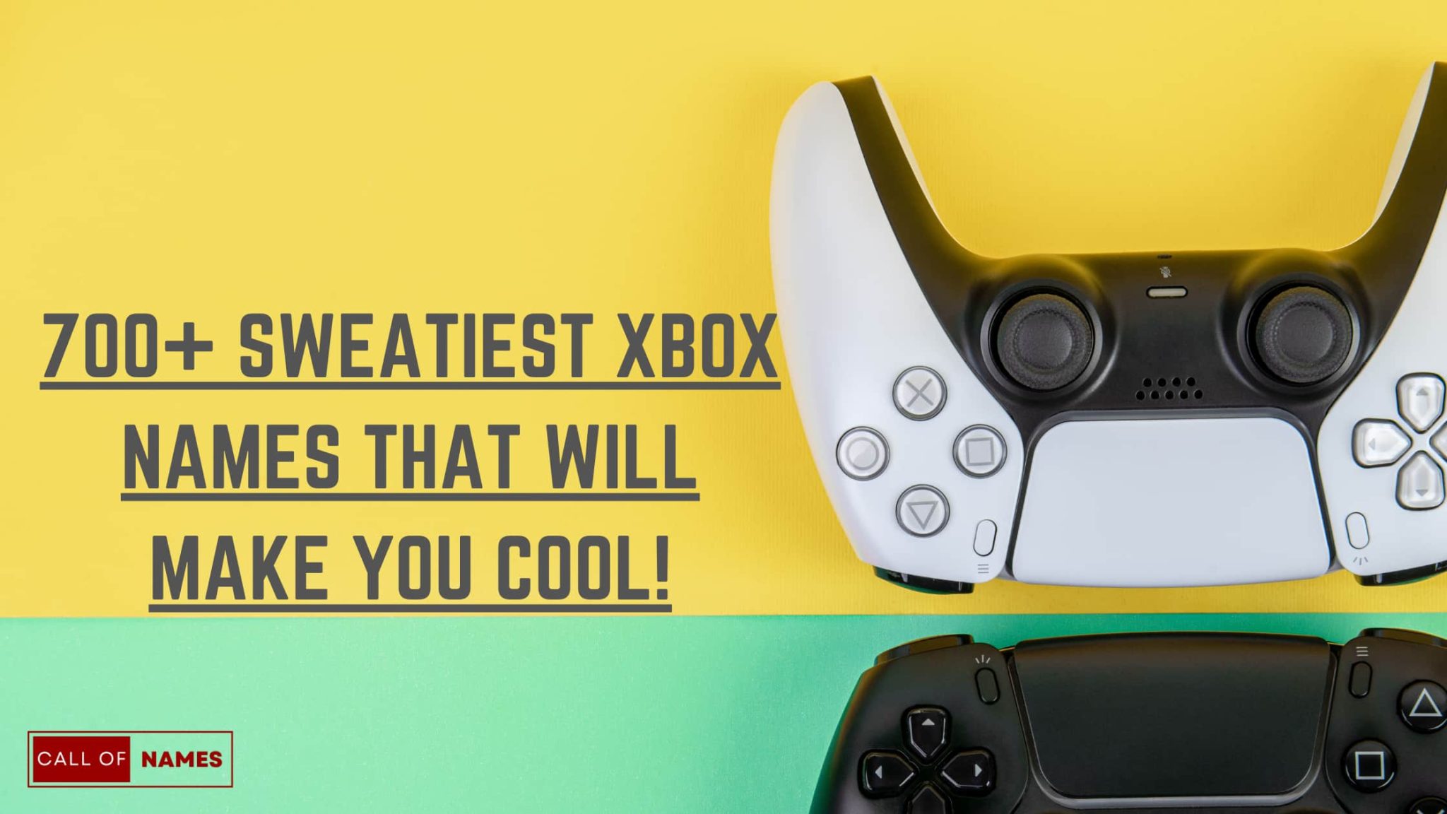 700+ Sweatiest Xbox Names That Will Make You Cool! - NamesDio