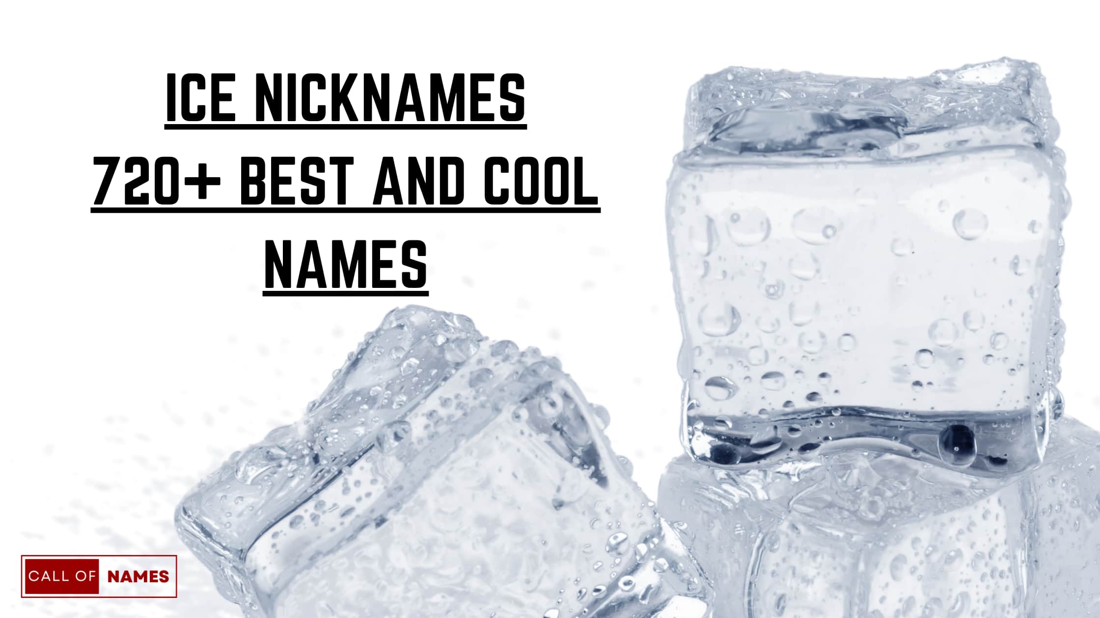 Ice-Nicknames