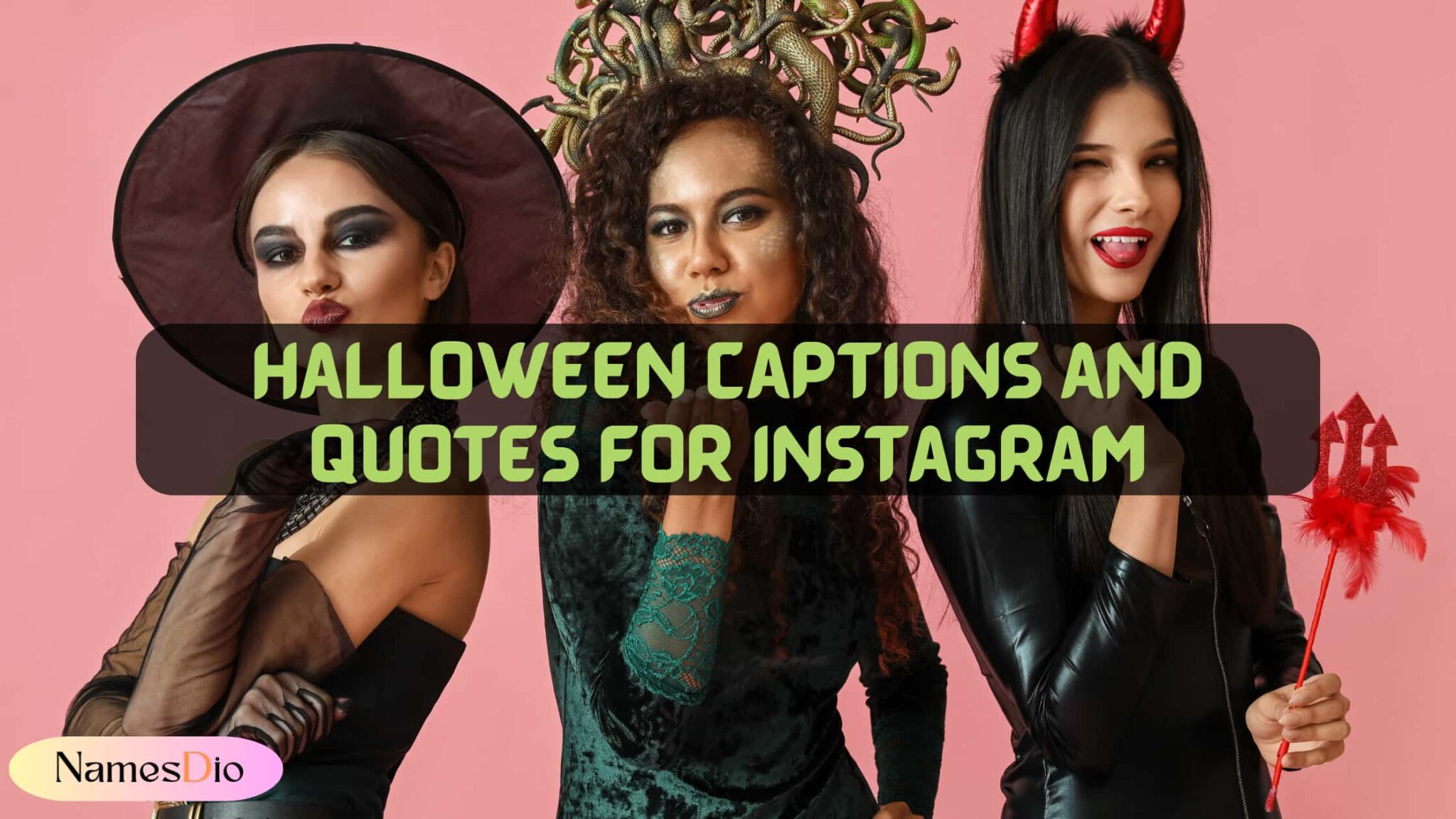 Halloween Captions And Quotes For Instagram Namesdio