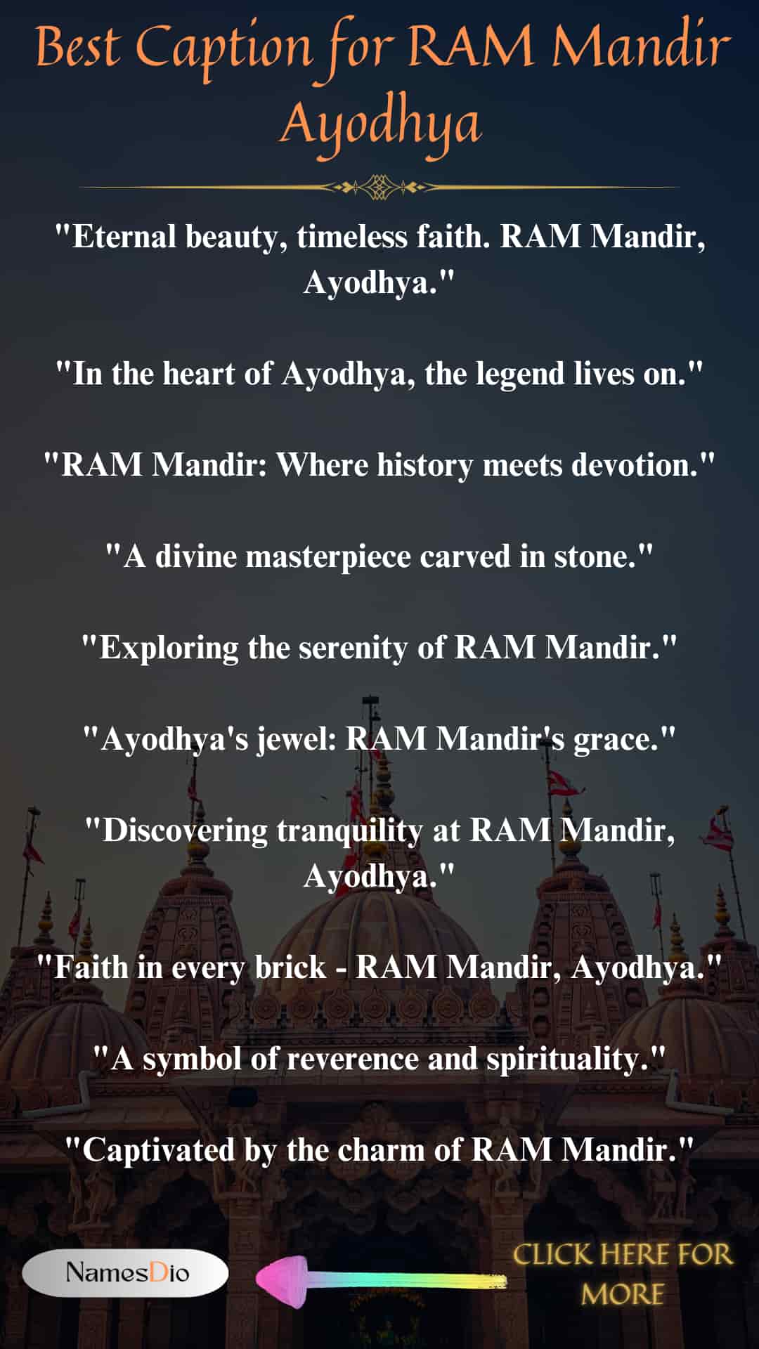 Best-Caption-for-RAM-Mandir-Ayodhya
