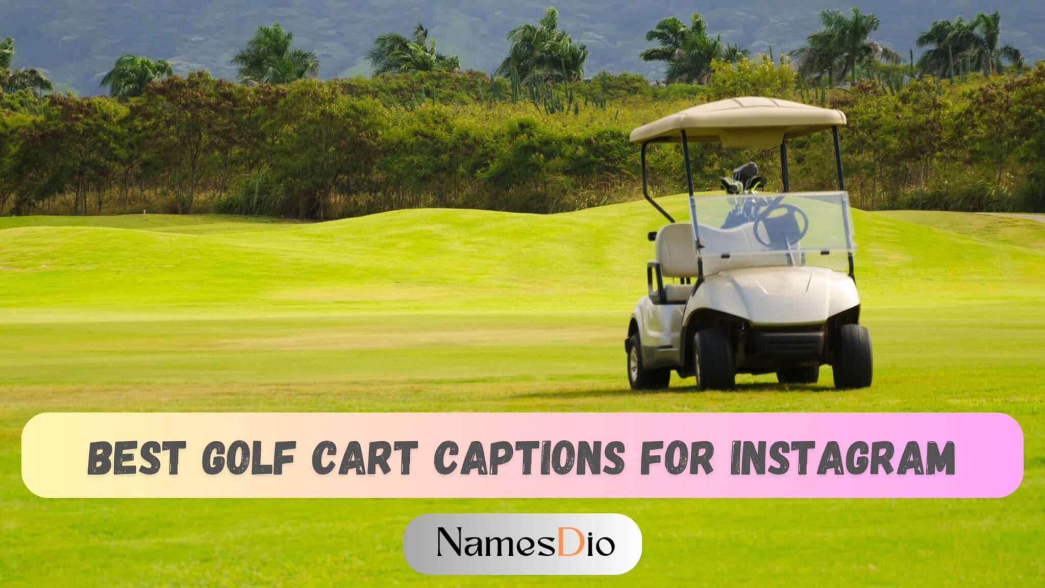 250-best-golf-cart-captions-for-instagram-namesdio