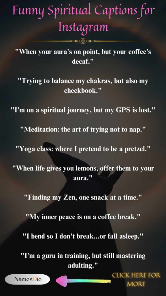 250+ Best Spiritual Captions for Instagram - NamesDio