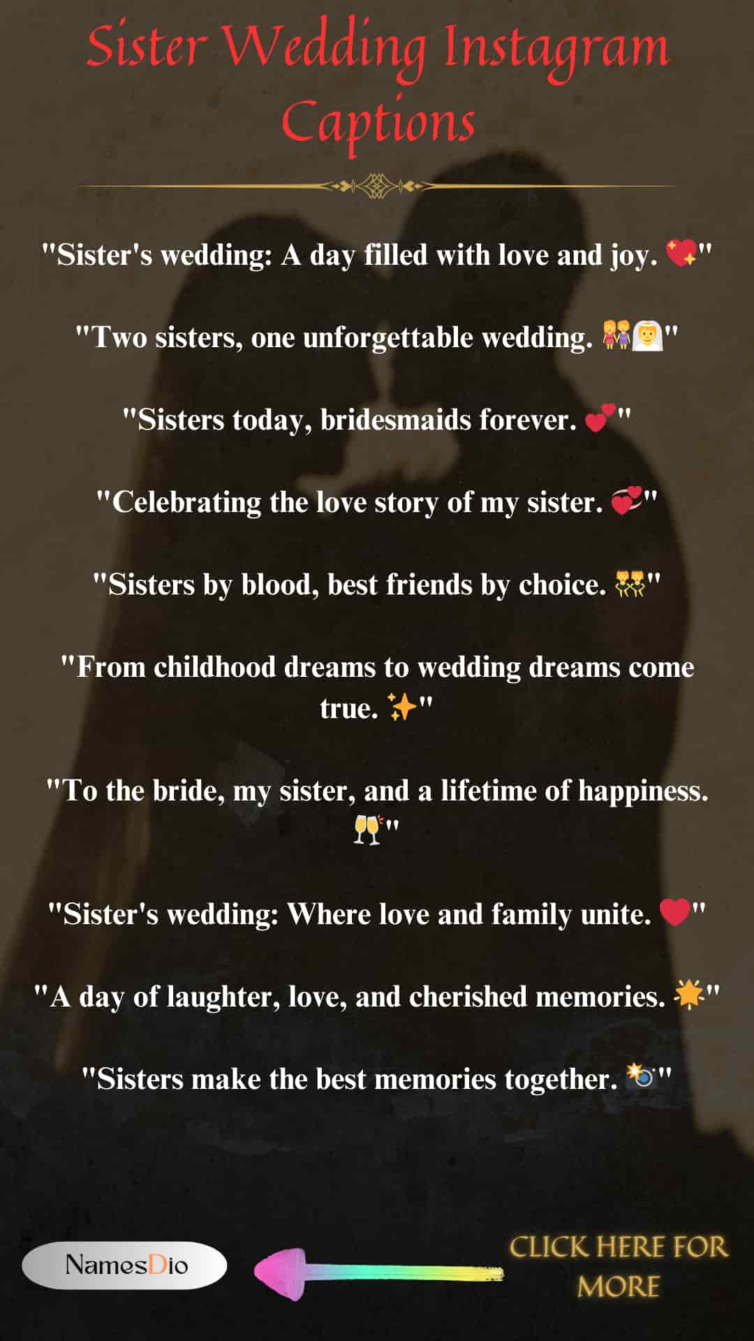 Sister-Wedding-Instagram-Captions